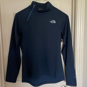 Women’s Medium, TNF, Navy, 1/4 zip Canyonlands pullover.